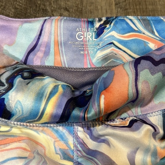 4 for $20 Athleta Girl size M 8-10 Record Breaker 3” shorts - Picture 2 of 9